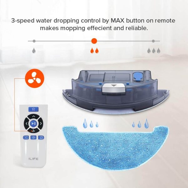 Refurbished ILIFE V8s Robot Vacuum Cleaner - Image 7