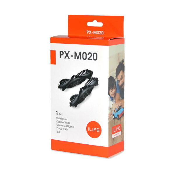PX-M020 Main Brush (2 pcs) l Applicable to ILIFE A4s Pro A4s A8 A6 - Image 3