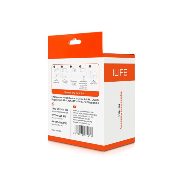 PX-F064 Dust Bag Applicable to ILIFE V9 Pro Robot Vacuum Cleaner (Currently only available in bulk, no gift box version) - Image 5