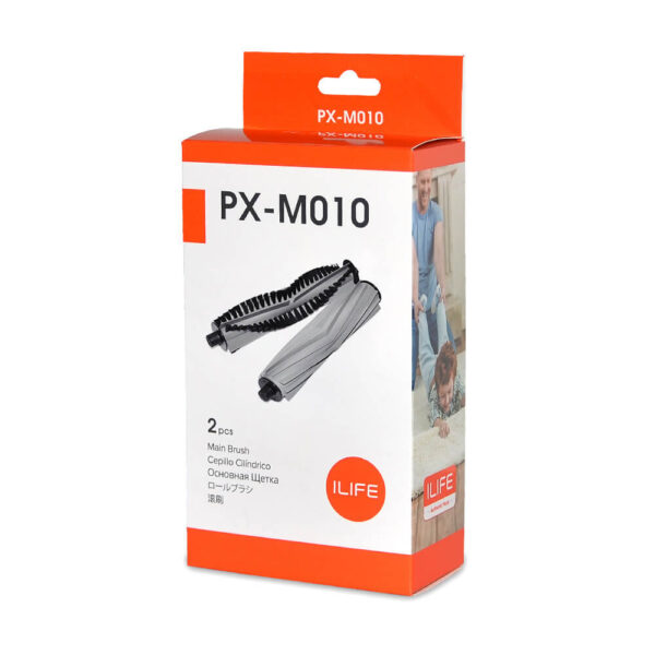 PX-M010 Main Brush (2 pcs) l Applicable to ILIFE A10 A9 A80 Max A7 S8 Pro - Image 3