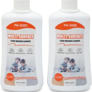 PW-D020 ILIFE W90 W400 W400s W450(2 pcs), Authentic Replacement Parts, Hard Floor Cleaning Solution