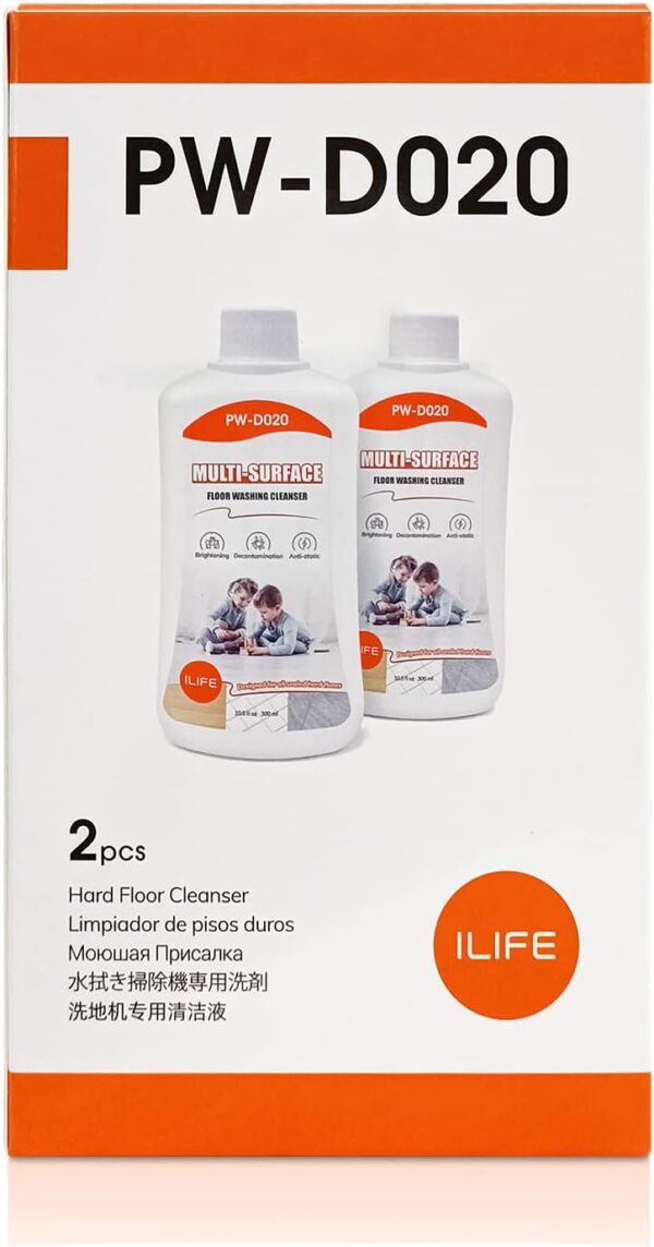 PW-D020 ILIFE W90 W400 W400s W450(2 pcs), Authentic Replacement Parts, Hard Floor Cleaning Solution - Image 2